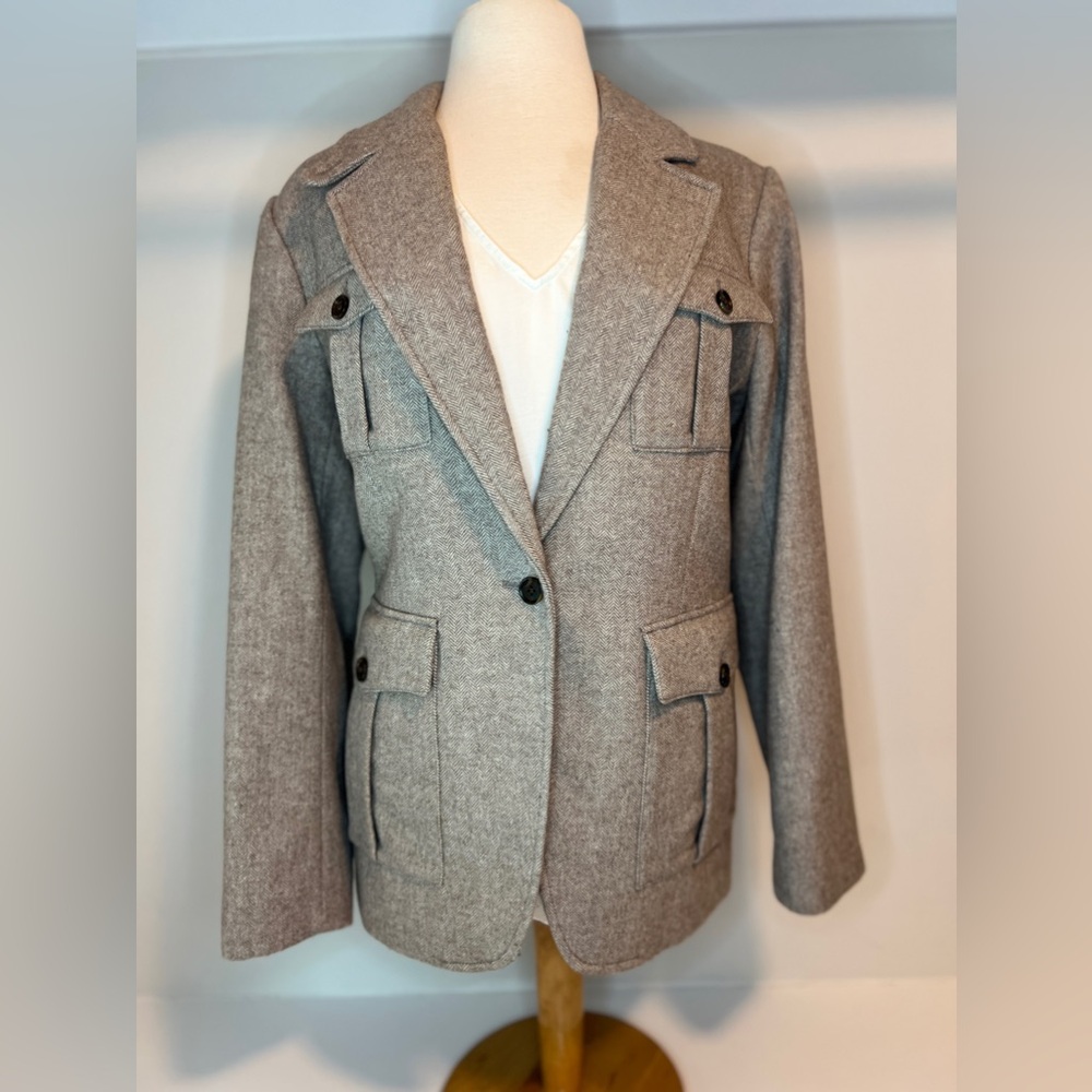 Banana Republic Size 16 Tweed Jacket